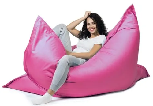 sunnypillow XL Sitzsack in pink von sunnypillow
