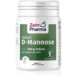Natural D-Mannose aus Birke Zeinpharma 200 G - Nahrungsergänzungsmittel mit 100% veganer D-Mannose aus Birke, ideal für Diabetiker und Pollenallergiker, gluten-, laktose- und sojafrei.