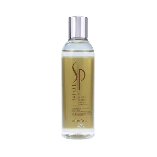 Wella SP Luxe Oil Keratin Protect Shampoo 200ml - Shampoo für alle Haartypen, nährt und schützt mit wertvollem Keratinöl für geschmeidiges und glänzendes Haar.