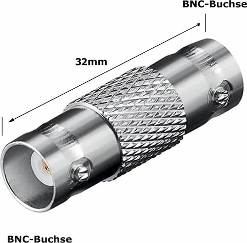 R20 BNC Buchse auf BNC Buchse Kupplung Adapter für BNC/SDI Kabel CCTV Kamera