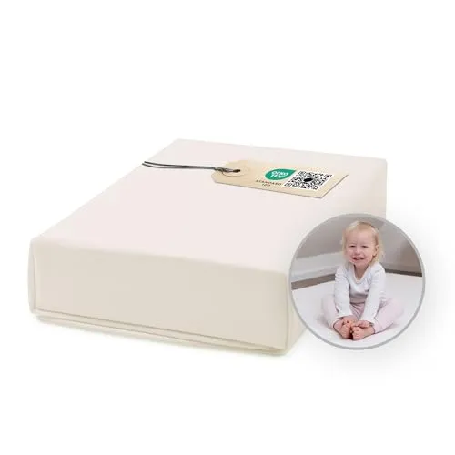 Ehrenkind Spannbettlaken für Babybett & Kinderbett - Bettlaken aus 100% Bio-Baumwolle, atmungsaktiv und weich, ideal für sicheren Schlaf in Baby- und Kinderbetten. OEKO-TEX® zertifiziert für höchste Qualität.