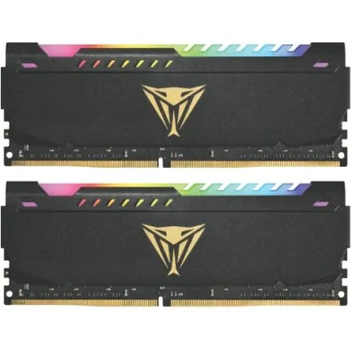 Viper Steel RGB DIMM 32 GB DDR4-3600 Dual-Kit - Arbeitsspeicher mit 32 GB (2x 16 GB), beeindruckender RGB-Beleuchtung und INTEL XMP Unterstützung für optimierte Leistung.