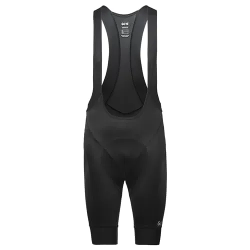 GORE WEAR Herren C5 Opti Trägerhose+ Kurze, Schwarz, XL EU von GOREWEAR