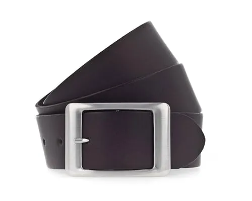 Vanzetti Damen Gürtel dunkelbraun 85 - Damen-Gürtel, luxuriöses Design und vielseitig kombinierbar für jeden Anlass – ein Must-have für stilbewusste Frauen!