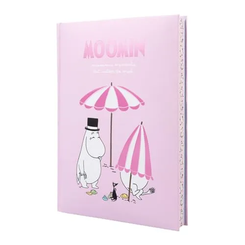 Grupo Erik Premium Notizbuch A5 DC Mumin Notizblock für Erwachsene und Kinder - Liniert & Blanko Journal A5 Tagebuch Mädchen und Jungen Moomin Geschenke Merch