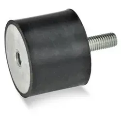 GUMMIPUFFER MIT INNENGEWINDE / SCHRAUBE