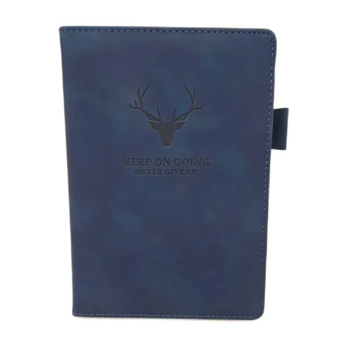 Earning Power Notizbuch A5 liniert Hardcover Tagebuch 360 Seiten 80gsm 6,84 Blau