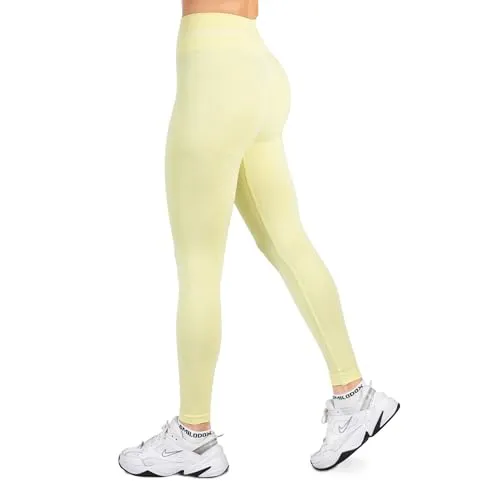 SMILODOX Scrunch Butt Leggings Damen Azura - High Waist Sporthose für Fitness und Yoga - Die High Waist Leggings bieten perfekten Komfort und eine schmeichelnde Passform. Blickdicht und squat-sicher, ideal für Sport und Workout. Der stützende Bund sorgt für Halt und betont deine Figur. Ein Must-Have für jede Sportgarderobe!