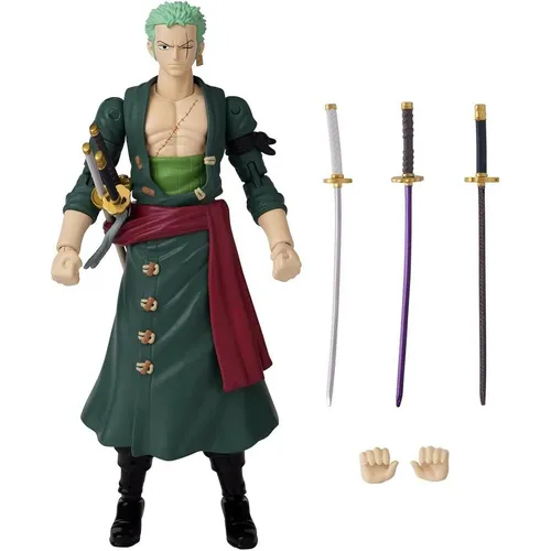 BANDAI Anime Heroes One Piece Figur – Lorenor Zorro 17 cm von Bandai Namco