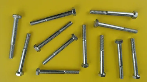 12X M6x55 Sechskantschrauben Teilgewinde 8.8 galv. verzinkt DIN 931 / ISO 4014