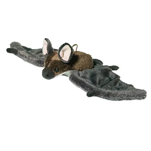 Teddy Hermann 92643 Fledermaus 24 cm, Kuscheltier mit idealem Recyclinganteil (Füllmaterial)