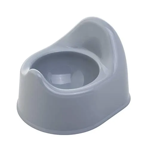 Rotho Babydesign Bella Bambina Kindertopf -grau | Ergonomisches Töpfchen für Kinder, Ideal für das Töpfchentrainingn/Toilettenausbildung