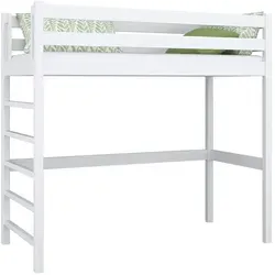 N-wood N01 Hochbett Holz 80x180 cm von N-wood