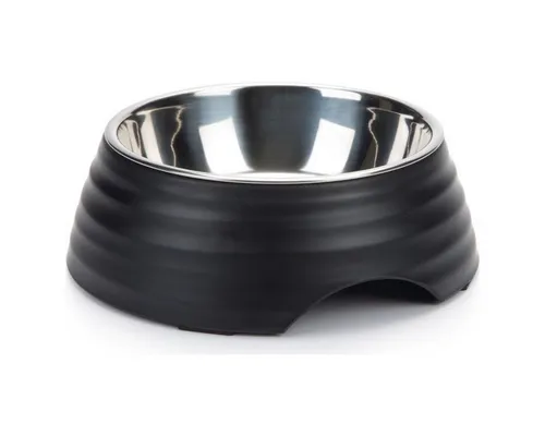 Beeztees Futternapf Melamin-Hundenapf Rimpu schwarz