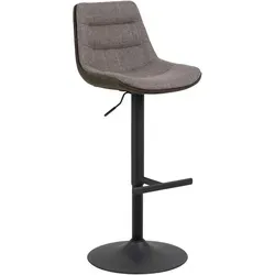 Mid.you Barhocker - 360° drehbar und höhenverstellbar - Barmöbel mit modernem Design, komfortable Sitzpolsterung und stabiler Stahlkonstruktion für bis zu 110 kg. Ideal für stilvolle Esszimmer und Bars.