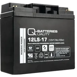Ersatzakku für Panasonic LC-XD1217PG 12V 17Ah AGM Batterie - Wartungsfreier AGM Akku mit minimaler Selbstentladung, ideal für Stand-by-Anwendungen und eine Lebensdauer von bis zu 5 Jahren. Perfekt für Sicherheits- und Notbeleuchtungssysteme.