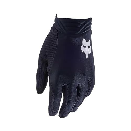 Fox Racing Motocross-Handschuh für Jugendliche, Schwarz, Größe XS - Motorradhandschuhe mit ultraleichtem, dehnbarem Nylon-Obermaterial für optimalen Komfort und Mobilität. Ideal für junge Fahrer, die Wert auf Passform und Fingerfertigkeit legen.