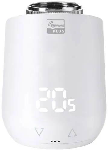 Eurotronic 700226 Comet Z-Wave Funk-Heizkörperthermostat - Thermostate für energieeffizientes Heizen, kompatibel mit Z-Wave Smart-Home-Systemen und ausgestattet mit FLiRS für schnelle Reaktionen.