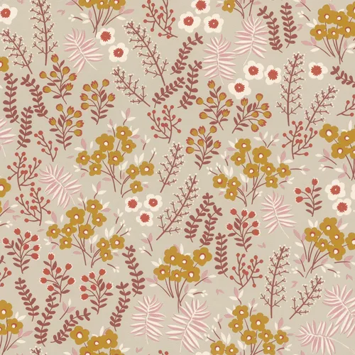 Rasch Vliestapete Beltesto Grau Floral 793819 - Moderne Vliestapete in Grau mit floralem Design. Ideal für kreative Wandgestaltungen in jedem Raum. Länge: 10,5 m, Breite: 0,53 m, leicht zu verarbeiten und restlos trocken abziehbar.