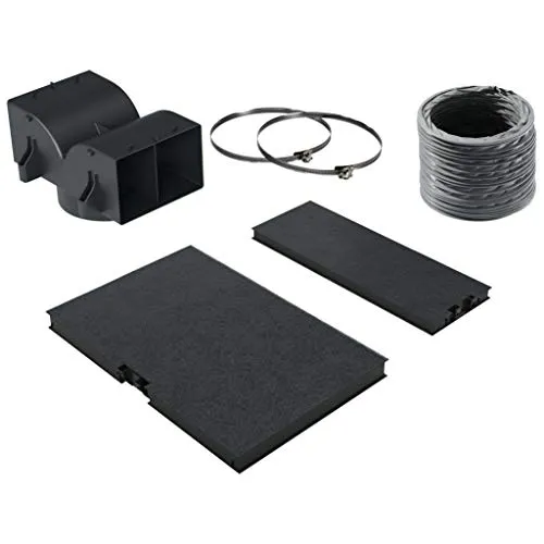 Bosch DWZ0AF0U0 Zubehör für Dunstabzüge - Starterset für Umluftbetrieb, Made in Germany - ideal für effiziente Luftreinigung in Ihrer Küche.