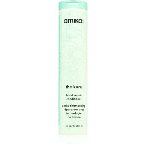 amika The Kure regenerierender Conditioner für blonde Haare 275 ml - Shampoo & Spülung, nährt und pflegt blonde Haare, schützt vor Haarbruch und neutralisiert Gelbstich für gesundes, glänzendes Haar.