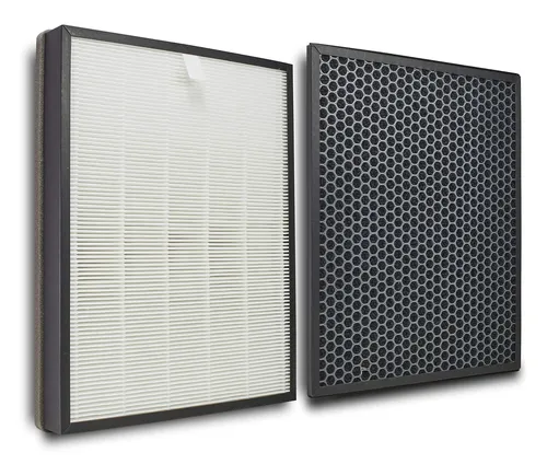 2er Filter-set kompatibel mit Philips Luftreiniger AC3256 AC3259 & AC4550 HEP...