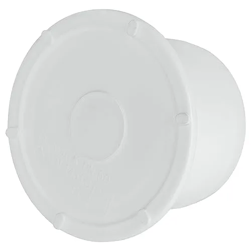 HT Muffenstopfen Ø DN50 Rohrstopfen Kunststoffstopfen Endstopfen Rohrdeckel Weiß