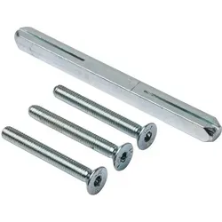 Ms Beschläge Vierkantstift 8mm Befestigungsset Schutzbeschlag Drücker / Drücker 54-58mm