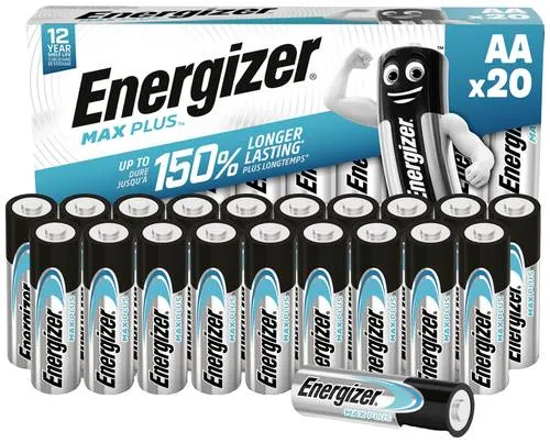 Energizer Max Plus Industrial Mignon (AA)-Batterie Alkali-Mangan 1.5V 20St.