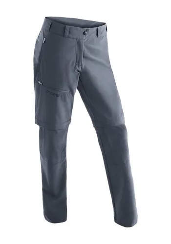 Maier Sports Latit Zip W Damen-Wanderhose - Bequeme Wanderhose mit Zip-Off Funktion aus nachhaltigem, wasserabweisendem mSTRETCH Pro 4 Eco Gewebe. Ideal für Outdoor-Aktivitäten und umweltfreundlich dank recyceltem Material.