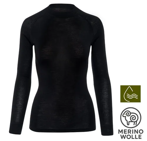 Termozeta Langarmshirt THERMOWAVE - Damen dickeres Merino Warm Long Sleeve Shirt Longshirt