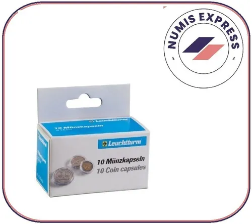 Leuchtturm Münzkapseln CAPS GRIPS 33 mm 10er Paket # 320931