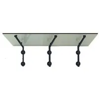 Glaszentrum Hagen Vordach L 200x90 cm mit Edelstahlhaltern - Elegantes Glasvordach aus hochwertigem VSG-Glas für maximalen Schutz und Stabilität. Witterungsbeständig und einfach zu montieren – ideal für Eingangsbereiche und Terrassen.