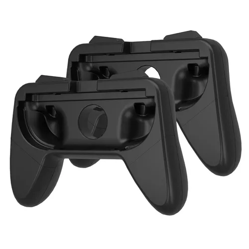 Für Nintendo Switch 2 Joy-Con Controller Design Griffhalter Set Zubehör Schwarz