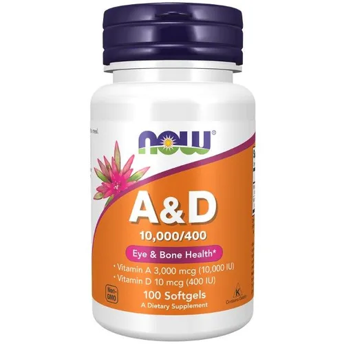 Now Foods Vitamin A & D 10.000/400 IE