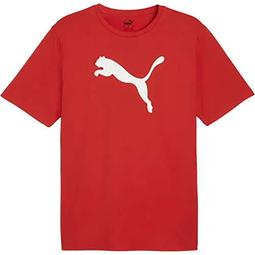 Puma Teamrise Logo Jersey Cotton - rot