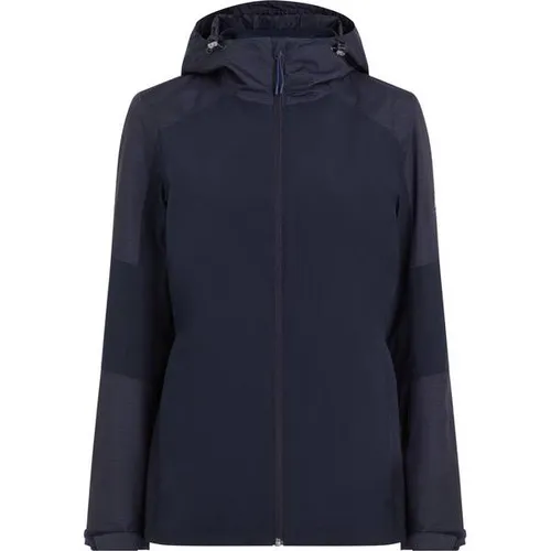McKINLEY 3-in-1-Funktionsjacke Larra 3:1 GREY/YELLOW M (38) - Vielseitige Funktionsjacke für Damen, bestehend aus einer wetterfesten Außenjacke und einer warmen Fleece-Innenjacke – ideal für alle Wetterbedingungen.
