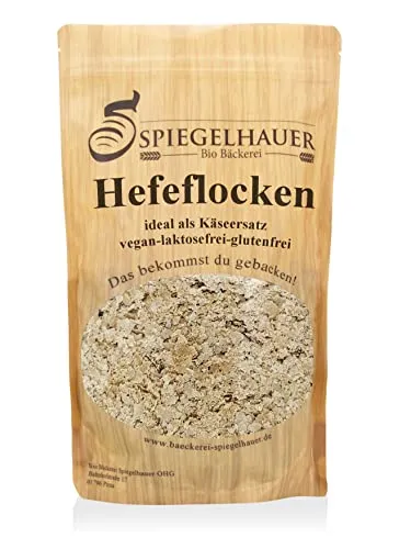 Hefeflocken 1 kg nutritional yeast Melasse edel Hefeflocken - ideal für Vegane Käsesoßen (1 kg) glutenfrei ohne Salz