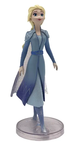 BULLYLAND Elsa Adventure Dress - Disney Frozen 2 Figur, handbemalt und schadstofffrei für kreative Abenteuer ab 3 Jahren