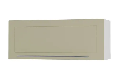 Feldmann-Wohnen Klapphängeschrank, Creme, Weiß, Holz, 1 Fach, 90x36x32.5 cm