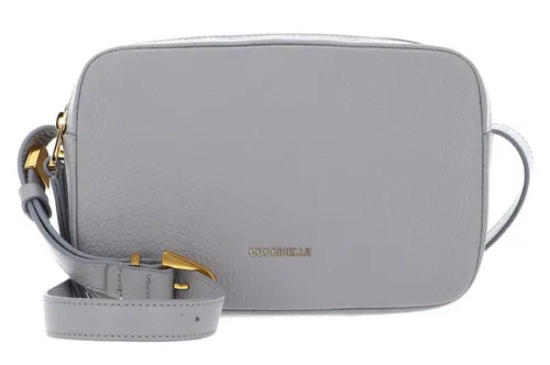 COCCINELLE Umhängetasche Gleen aus Leder - Elegante COCCINELLE Umhängetasche aus hochwertigem genarbtem Leder, ideal für Alltag und Freizeit. Mit zwei geräumigen Hauptfächern und verstellbarem Schulterriemen für optimalen Tragekomfort.
