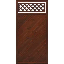 Sichtschutzzaun Toulon 180 cm x 90 cm Braun