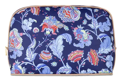 Oilily Kulturbeutel Chelsey - Stylischer Kulturbeutel im Paisley-Design, wasserabweisend und aus abwaschbarem Material – ideal für Reisen und Pflegeartikel.