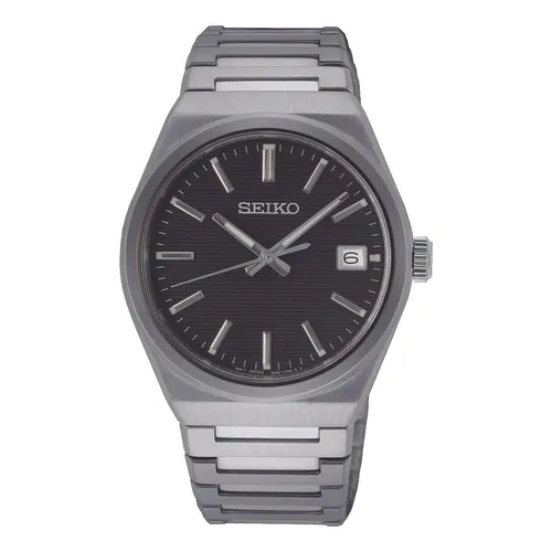 Seiko Herren Analog Quarz Uhr SUR557P1