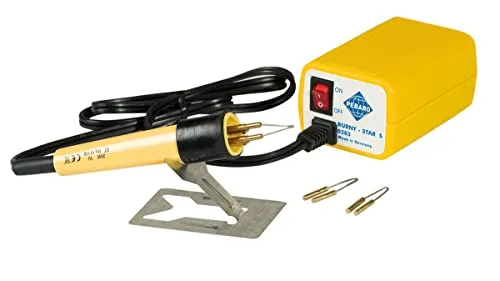 Brandmal-Station mit Trafo und Brandkolben 550-600 C - Professionelles Brandmalgerät mit 20 Watt Leistung, ideal für kreative Holzarbeiten und Hobbyprojekte. Perfekt für Einsteiger und Fortgeschrittene.