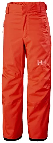 Helly Hansen JR Legendary Pant - Skihose für Kinder in Neon Coral - Die JR Legendary Pant von Helly Hansen bietet jungen Skifahrern optimalen Komfort und Schutz. Mit wasserdichter HELLY TECH PERFORMANCE Technologie und PrimaLoft Isolierung sorgt sie für Wärme und Bewegungsfreiheit auf der Piste.