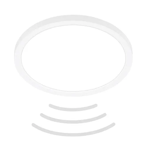 Briloner Leuchten Deckenleuchte MOVE SLIM Sensor - Moderne Deckenleuchte mit integriertem Bewegungsmelder, ideal für Energieeinsparung und Sicherheit in jedem Raum.