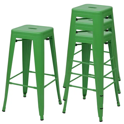 HHG 4er-Set Barhocker 844