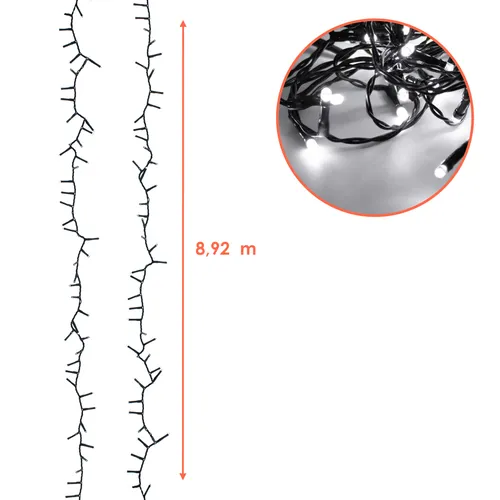 LED Weihnachts Lichterkette in grün von Spetebo