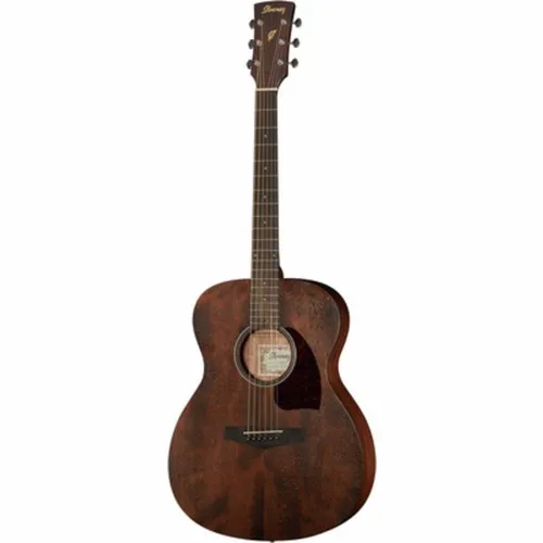 Ibanez PC12MH-OPN Open Pore Natural - Mahagoni Akustikgitarre - Gitarren, hochwertige Mahagoni-Konstruktion für warmen Klang und ansprechendes Design, ideal für Einsteiger und erfahrene Musiker.